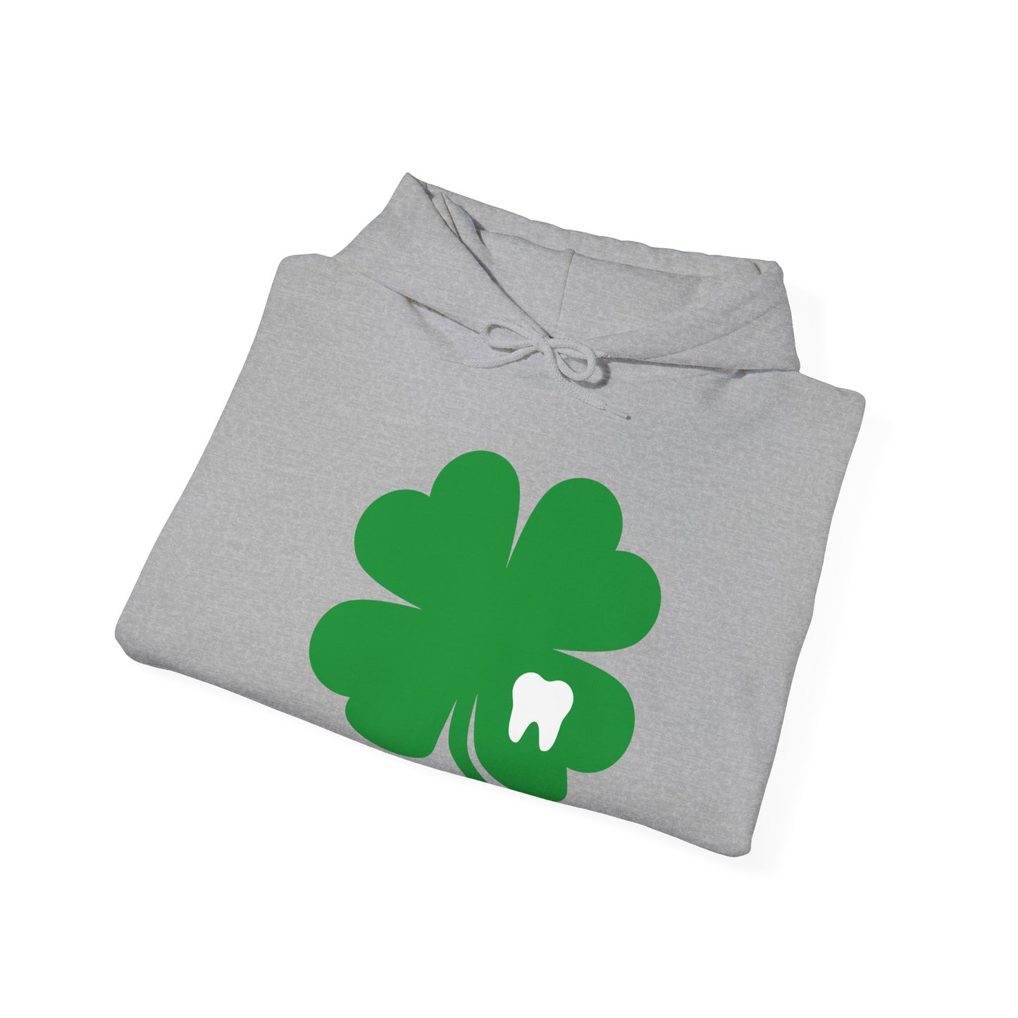 "St Pattys Clover Tooth" Hooded Sweatshirt