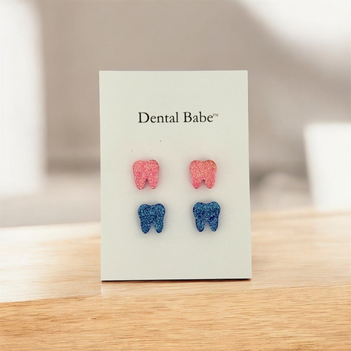 Dental Babe Double Sparkle Earrings