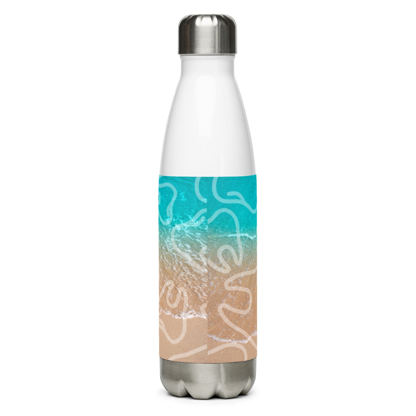Toothy Beach Stainless steel water bottle