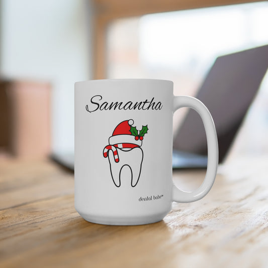 Christmas Tooth Mug 15oz