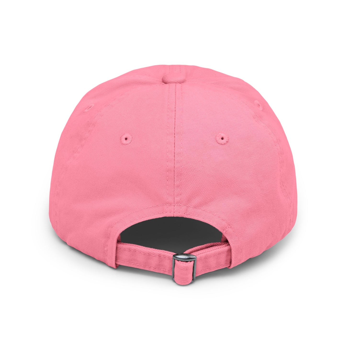 Dental Babe Distressed Cap — Pink Embroidered Dentist Hat