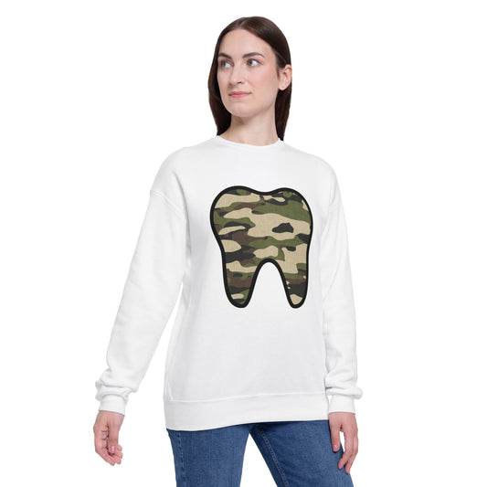 Camo Drop Shoulder Sweatshirt