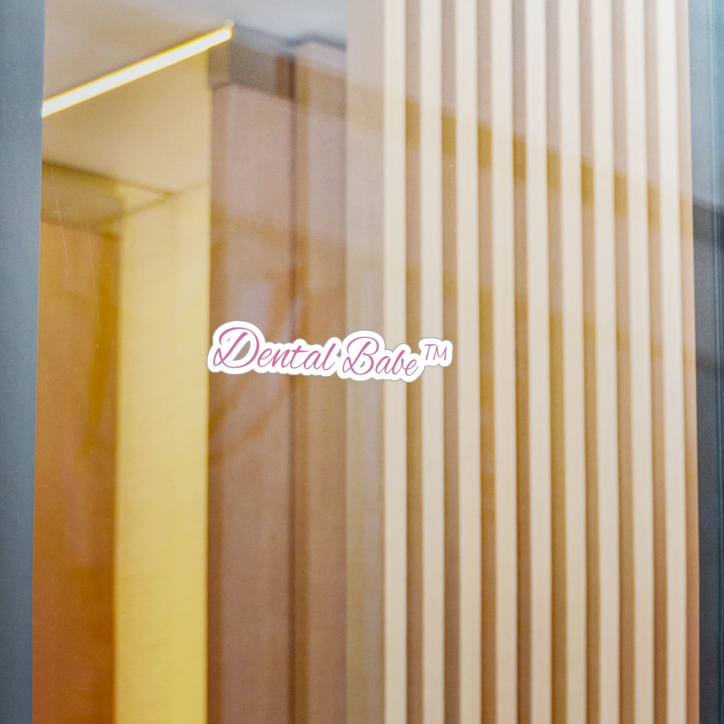 Dental Babe Vinyl Waterproof Sticker