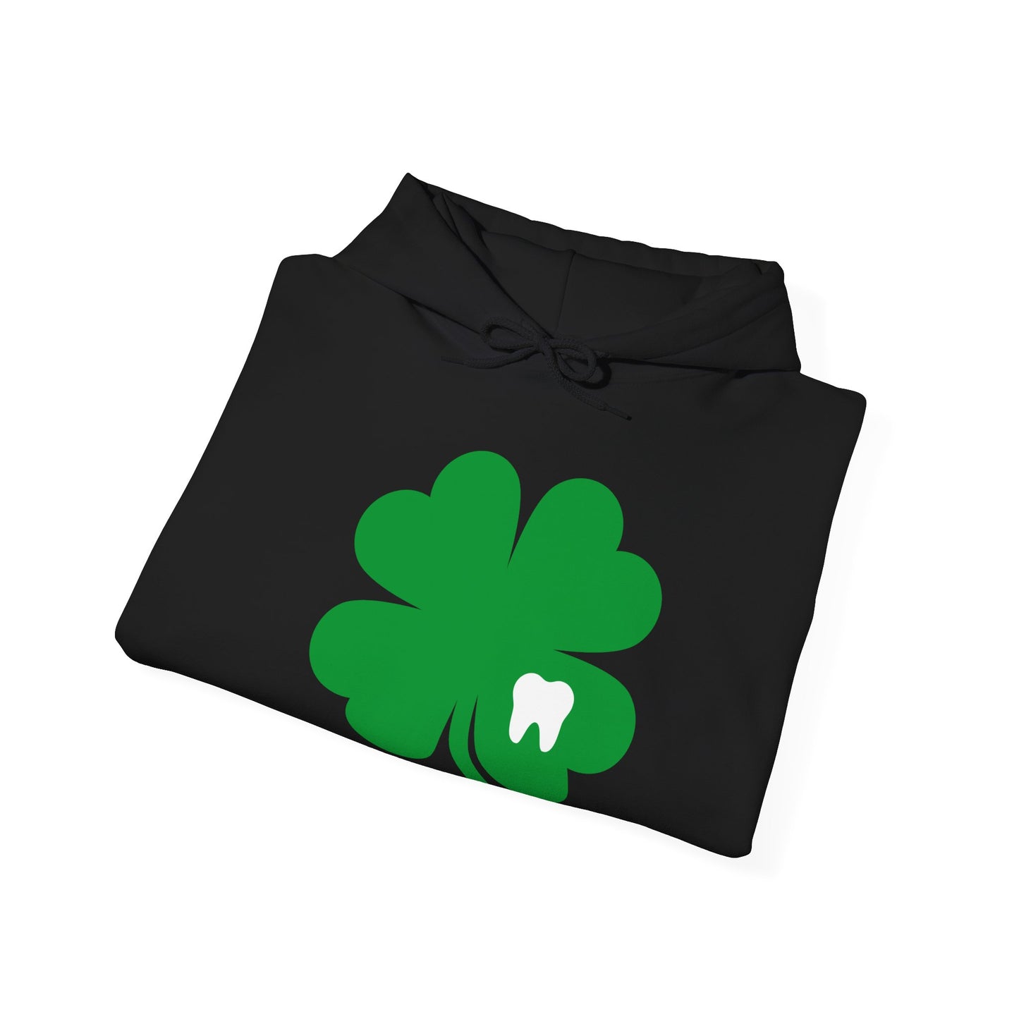 "St Pattys Clover Tooth" Hooded Sweatshirt