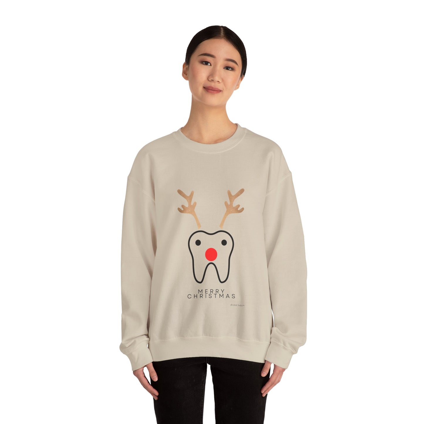 Reindeer Tooth Christmas Sweatshirt