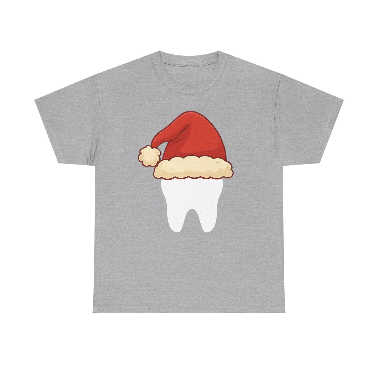 Santa Hat Tee — Cute Minimal Christmas T‑Shirt