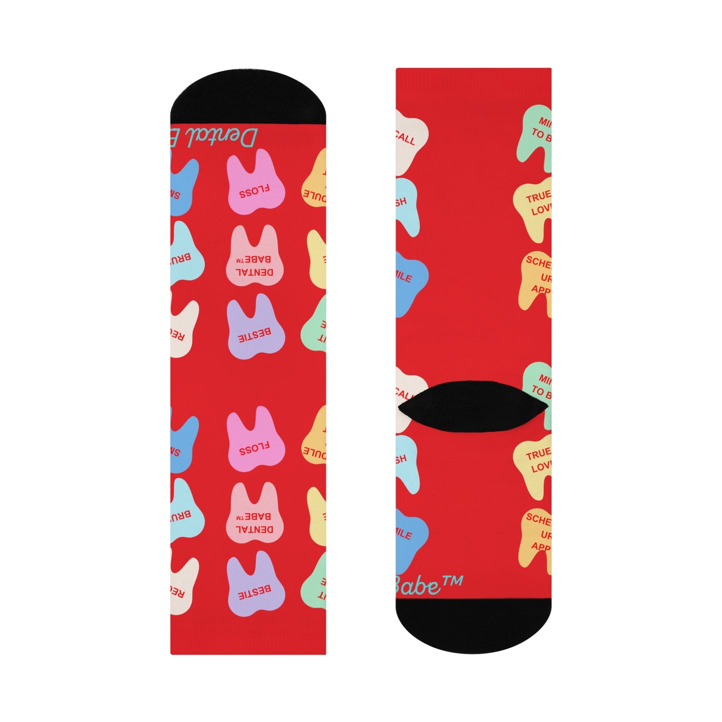Valentines Day Cushioned Crew Socks