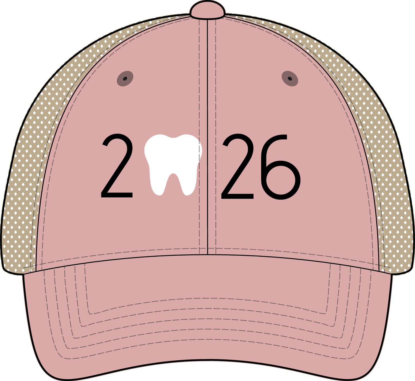 Mesh Back Pony Tail Cap - 2026