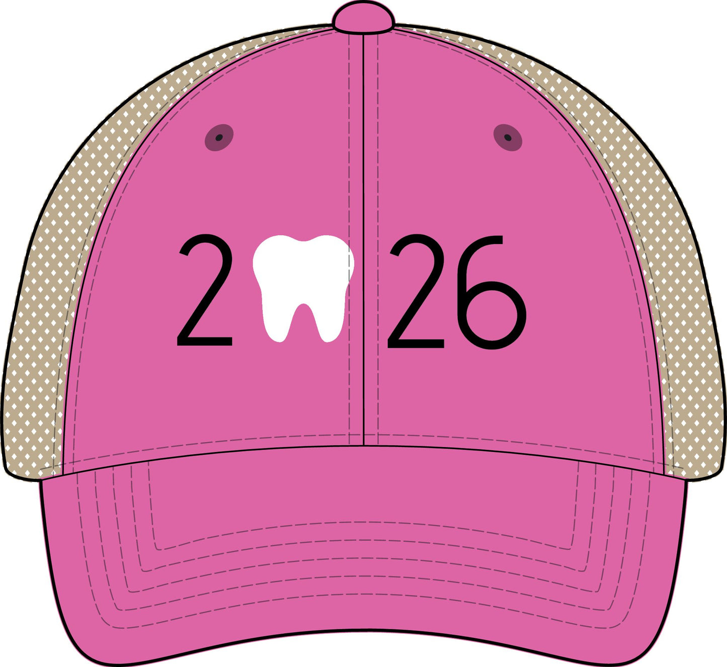 Mesh Back Pony Tail Cap - 2026