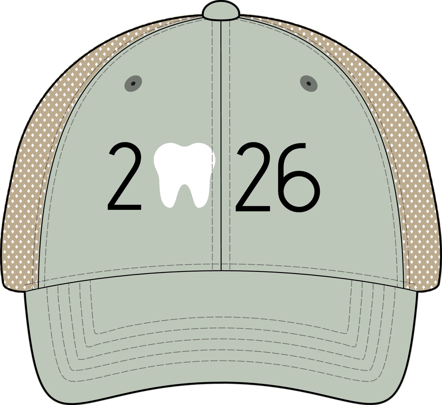 Mesh Back Pony Tail Cap - 2026