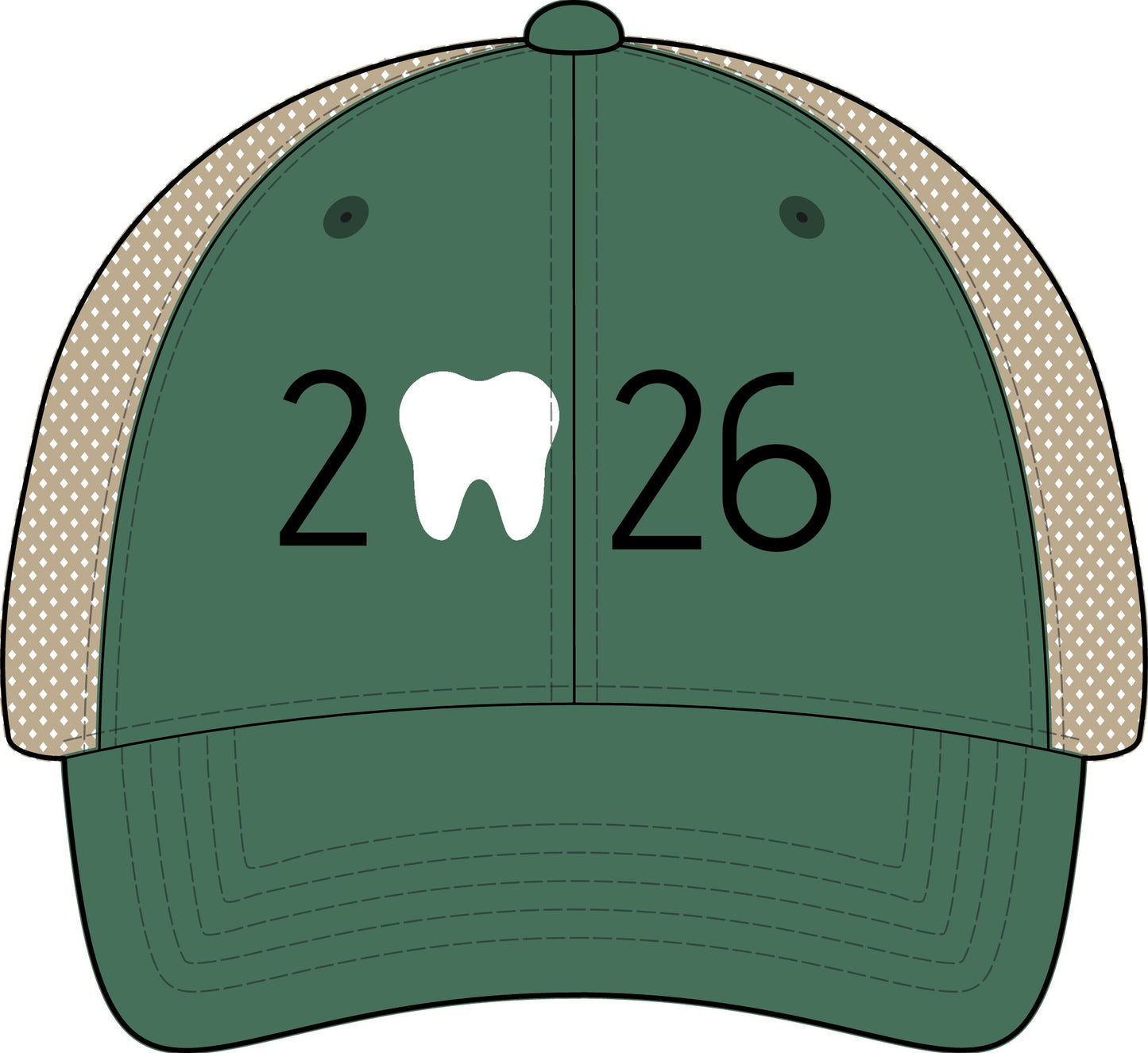 Mesh Back Pony Tail Cap - 2026