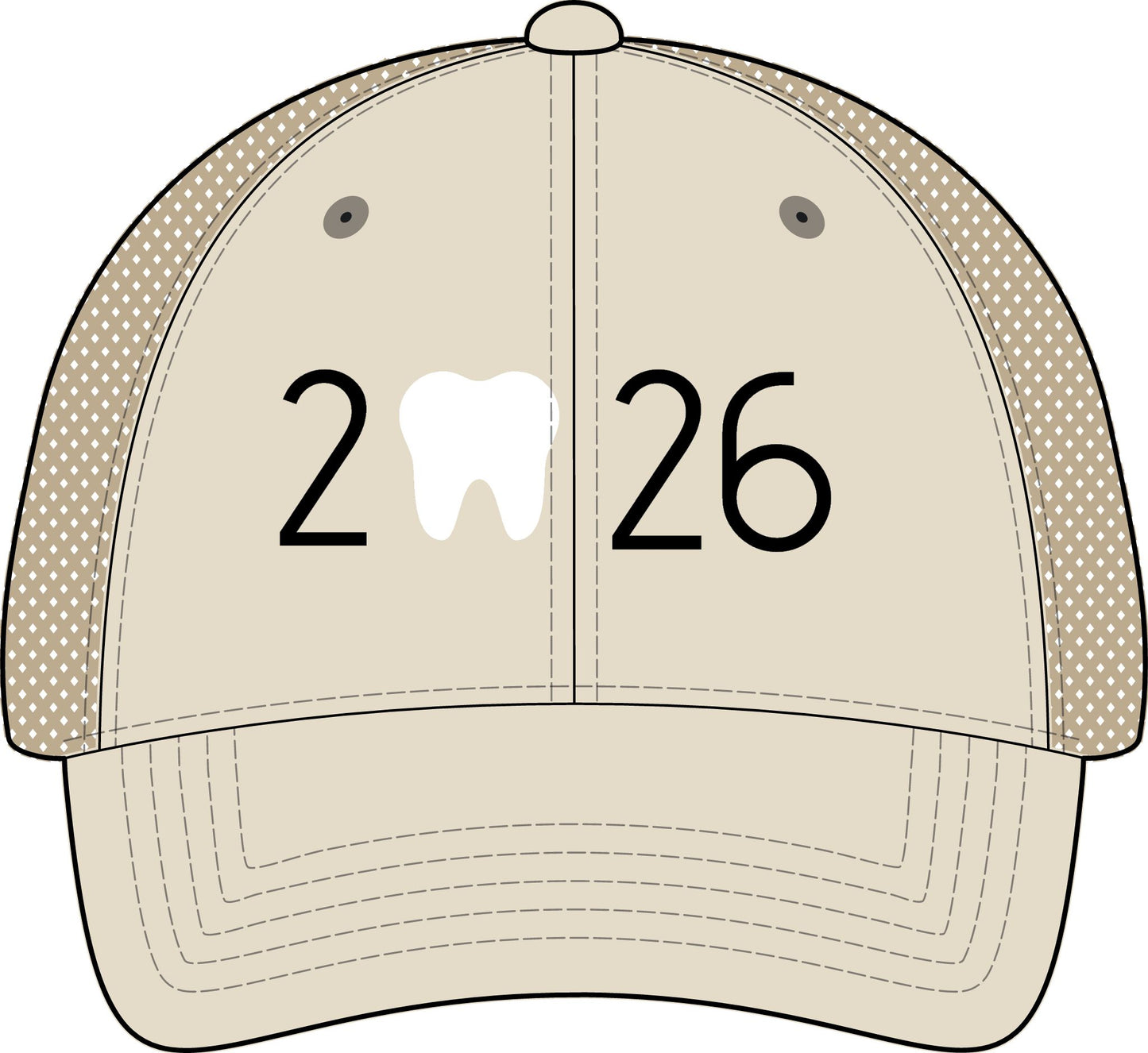 Mesh Back Pony Tail Cap - 2026