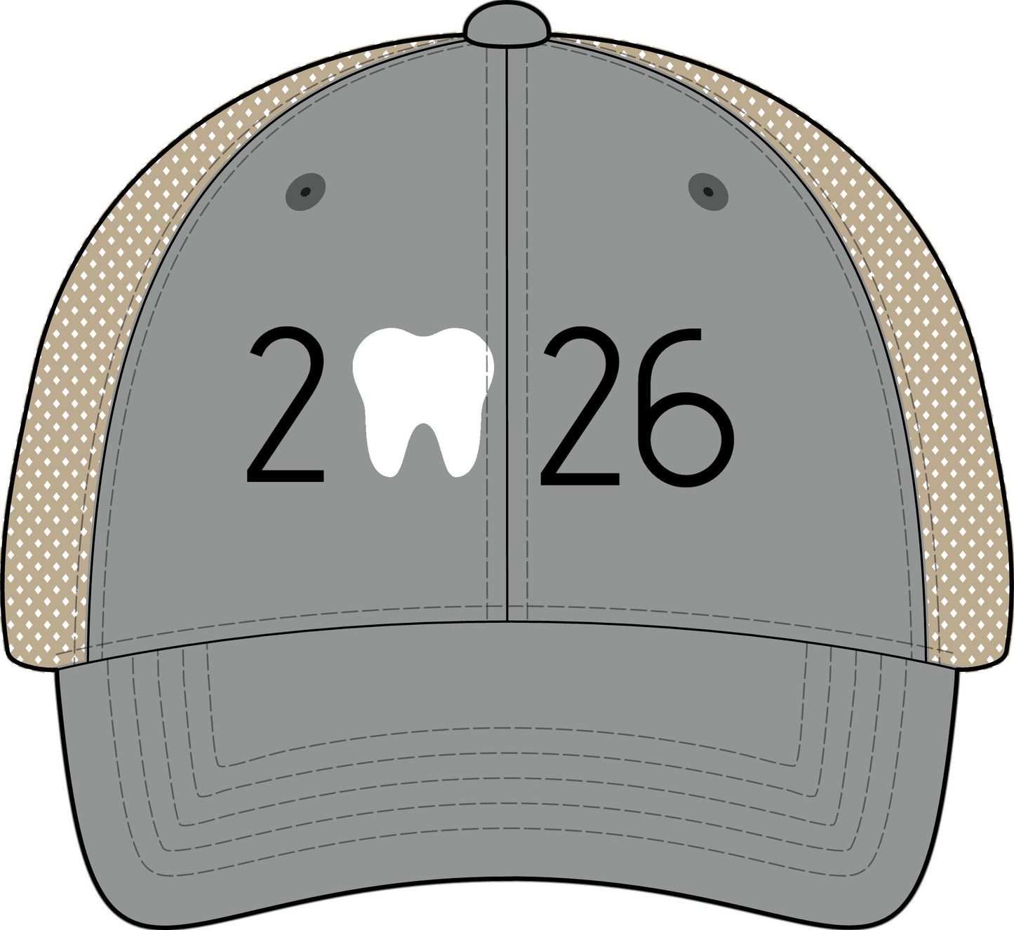 Mesh Back Pony Tail Cap - 2026