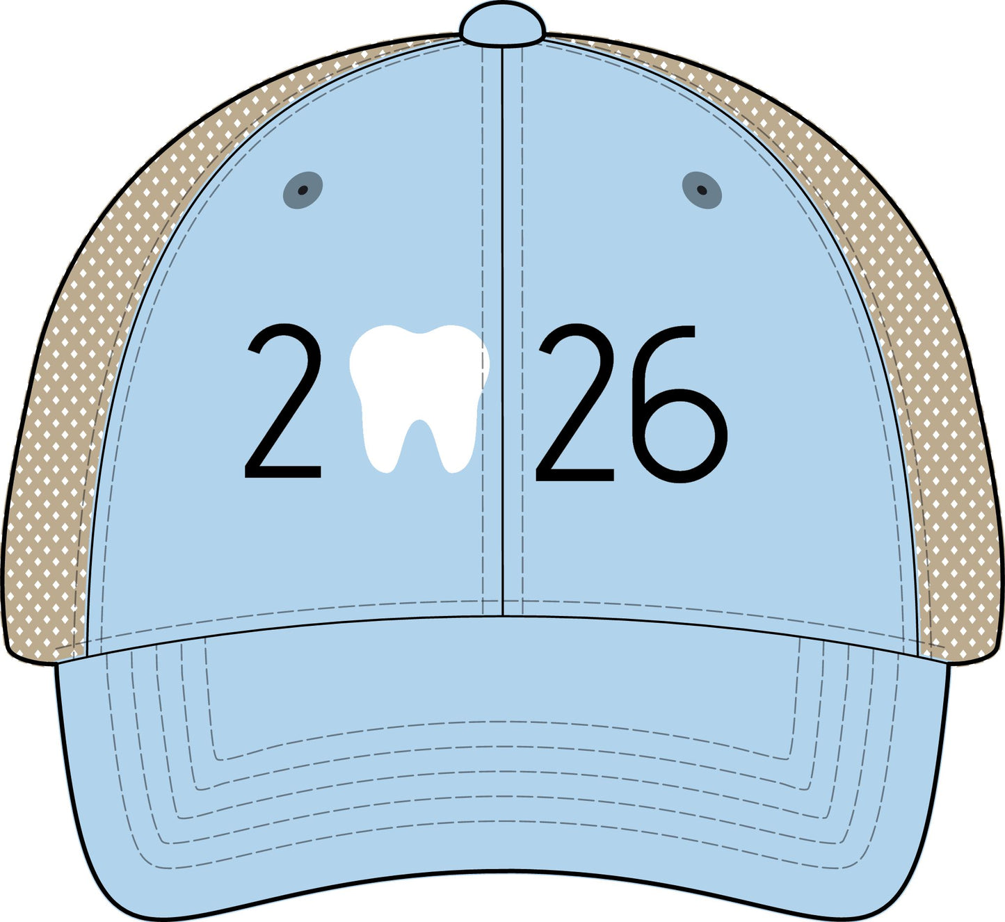 Mesh Back Pony Tail Cap - 2026