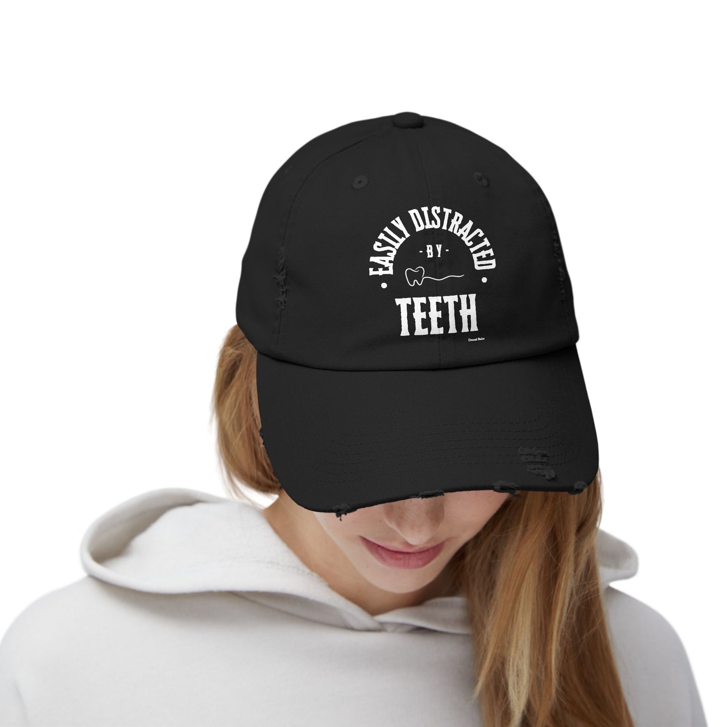 Dental Themed Distressed Cap