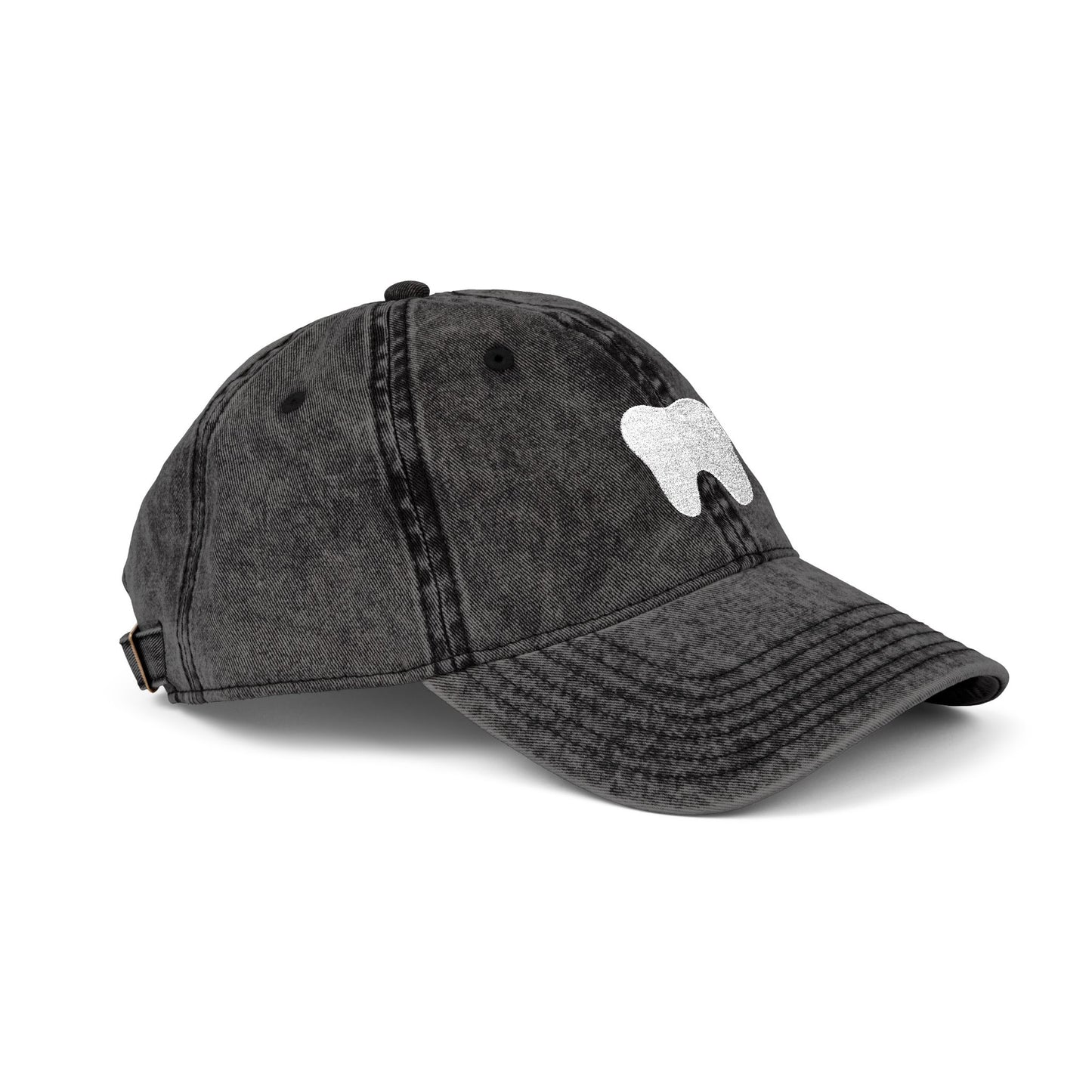 Embroidered Tooth Vintage Cap
