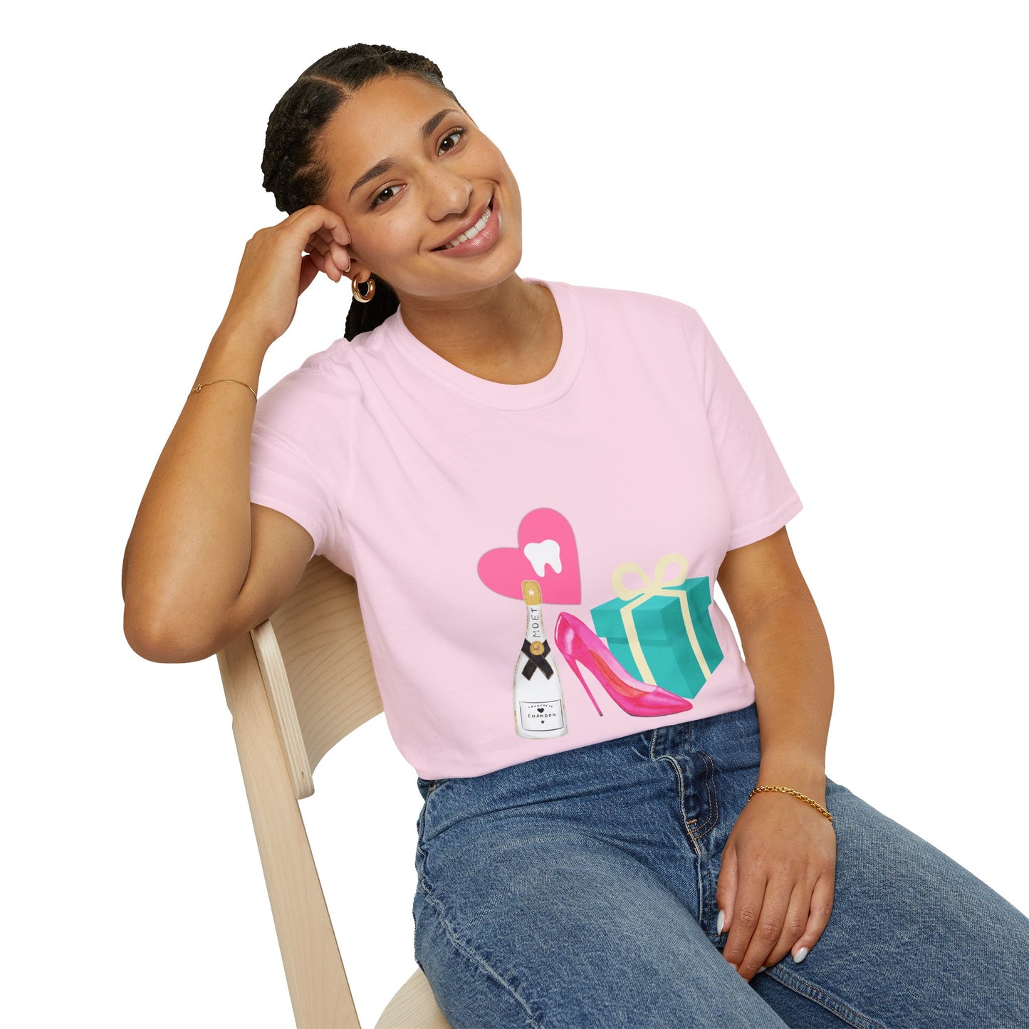 Unisex Softstyle T-Shirt- floss around