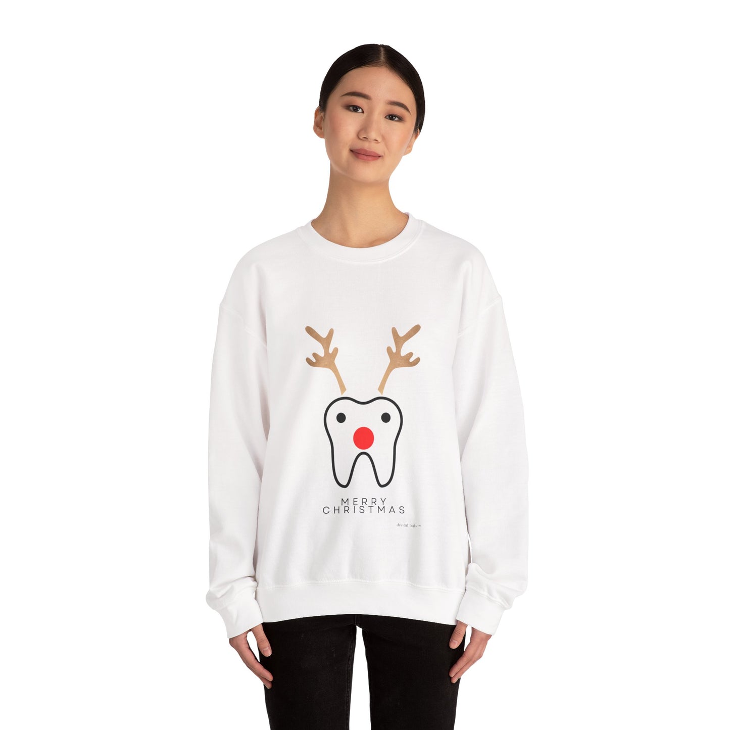 Reindeer Tooth Christmas Sweatshirt