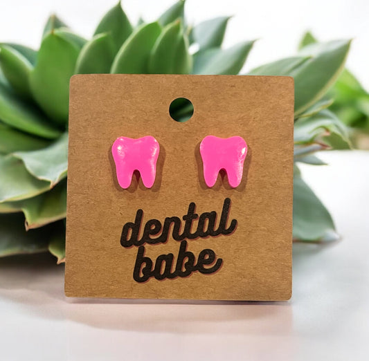 Dental Babe Signature Tooth Earrings