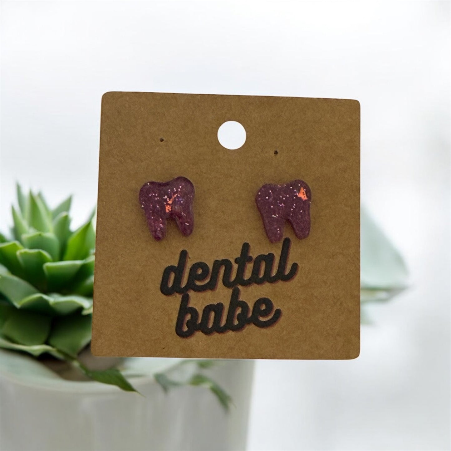 Dental Babe Signature Tooth Earrings